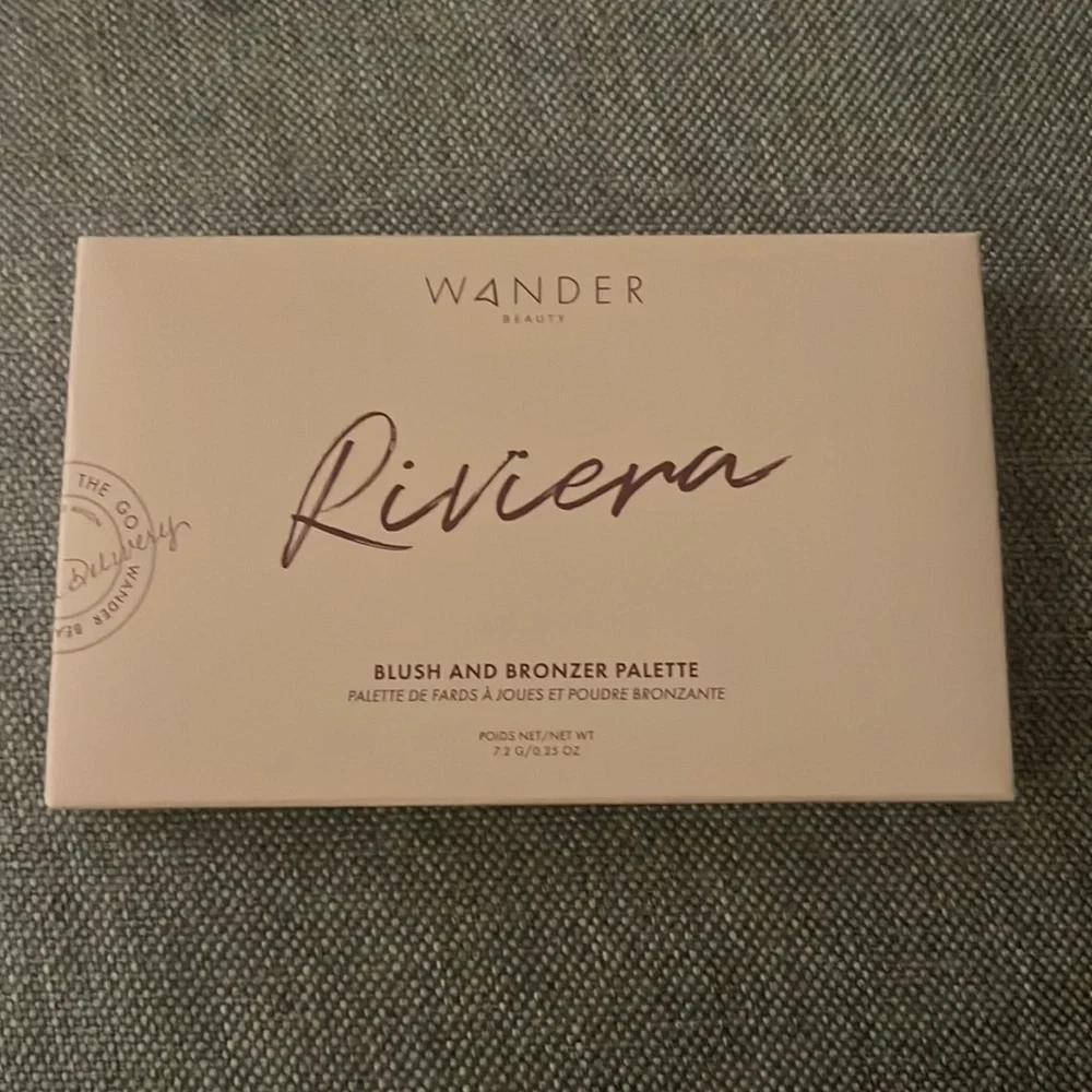 WANDER Beauty RIVIERA Blush and Bronzer Palette